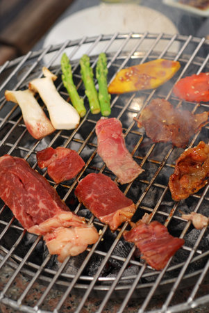 Korean BBQの写真素材