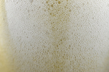 Dark Beer bubbles background wallpaperの写真素材