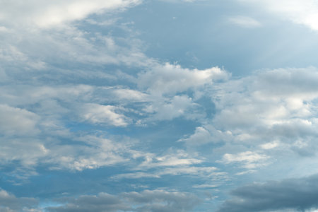 Cloudy skyの写真素材