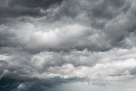 storm cloudsの写真素材