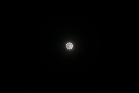 Full moonの写真素材