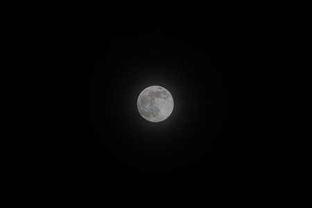 Full moonの写真素材