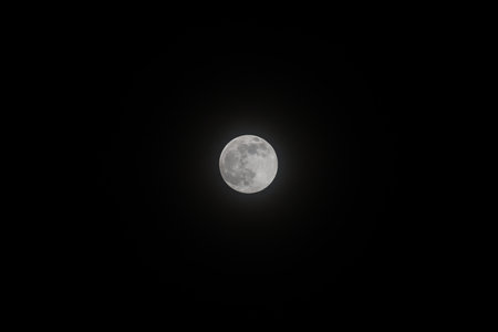 Full moonの写真素材