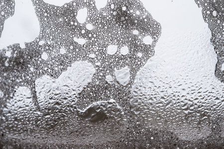 Close up Craft beer bubblesの写真素材