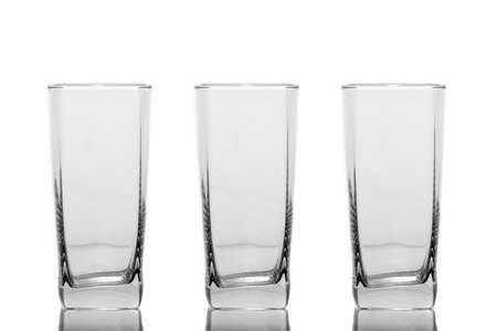 empty glassの写真素材