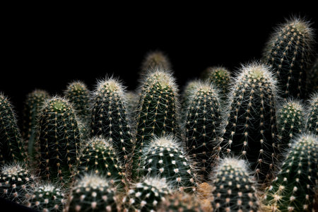 Green cactus desert plant desert. collection houseplant decoration gardenの写真素材