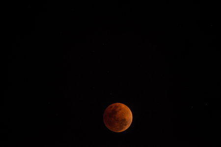 Super blue moon lunar eclipse