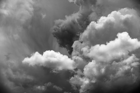 abstract storm clouds background texture