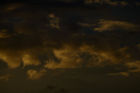Civil twilight Sky with Clouds