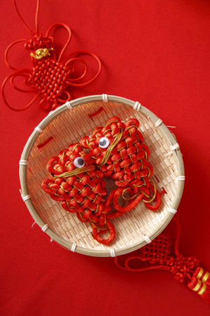 Chinese mascotsの写真素材