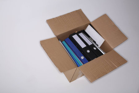Folders in a box