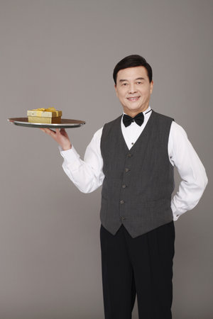 Waiterの写真素材