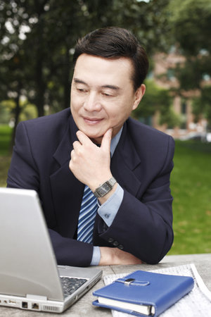 The businessmanの写真素材