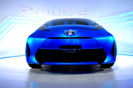 Toyota Prius-C presentation at the BOI Thailand on January 15, 2012 in Bangkok Thailand
