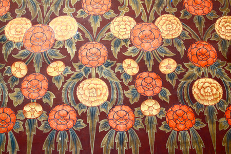 Flower tradition background 