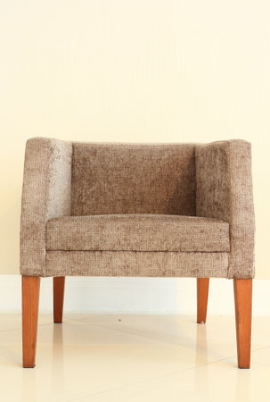 classical style Armchair sofa couch in vintage roomの写真素材