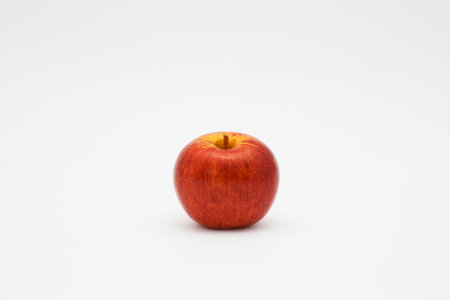 fresh apple isolated on white background