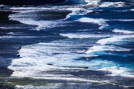 The sea of Taiwan, Penghuの写真素材