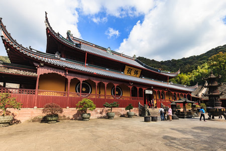 Ningbo Tiantong Templeのeditorial素材