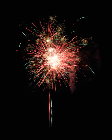 fireworksの写真素材