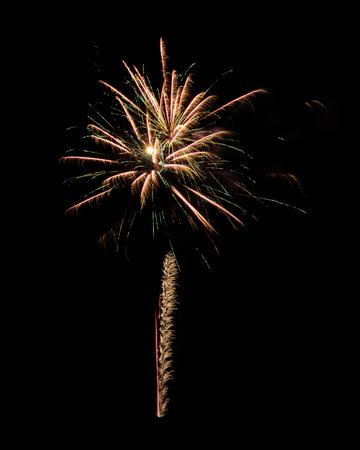 fireworksの写真素材