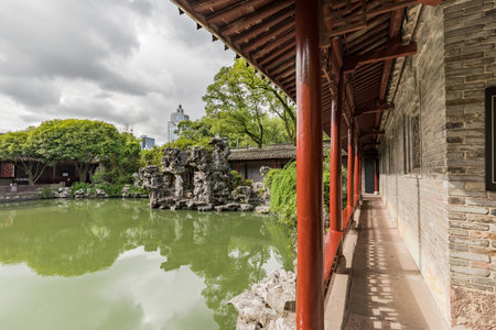 Ningbo Tianyi Pavilion Museumのeditorial素材