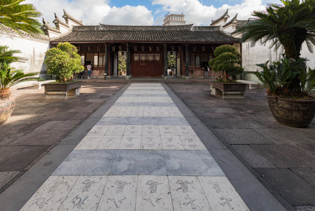 Ningbo Tianyi Pavilion Museumのeditorial素材