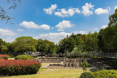 Ningbo Yuyao Hemudu Site Museumのeditorial素材