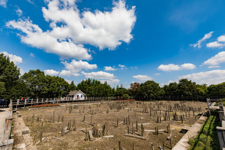Ningbo Yuyao Hemudu Site Museumのeditorial素材