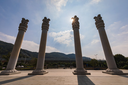 Ningbo Ashoka Templeの写真素材