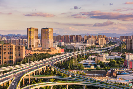 Ningbo Airport Road Viaductのeditorial素材