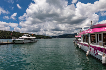Sun Moon Lake Scenic Area, Taiwan Province, Chinaのeditorial素材