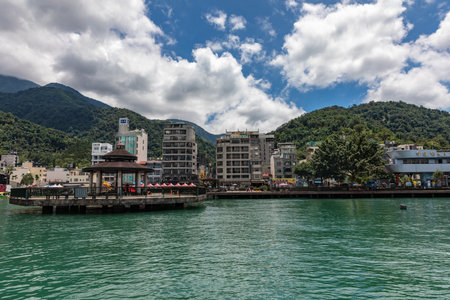 Sun Moon Lake Scenic Area, Taiwan Province, Chinaのeditorial素材