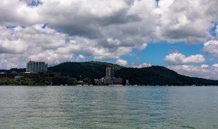 Sun Moon Lake Scenic Area, Taiwan Province, Chinaのeditorial素材