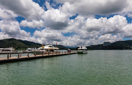 Sun Moon Lake Scenic Area, Taiwan Province, Chinaのeditorial素材