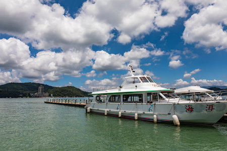 Sun Moon Lake Scenic Area, Taiwan Province, Chinaのeditorial素材