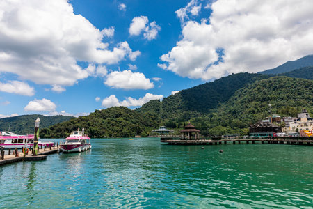Sun Moon Lake Scenic Area, Taiwan Province, Chinaのeditorial素材