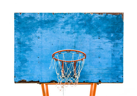 basketball hoopの写真素材