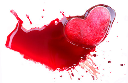 heart meltの写真素材
