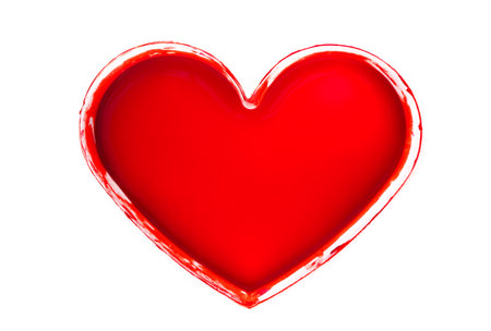 heart blood clueの写真素材