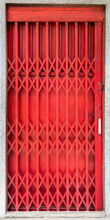 red doorの写真素材