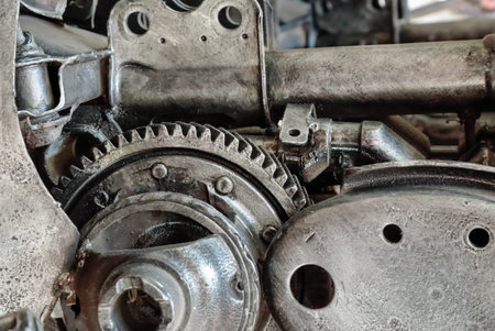 mechanical art abstract and detail