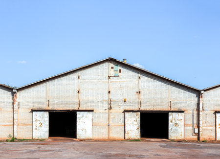 old rice warehouseの写真素材