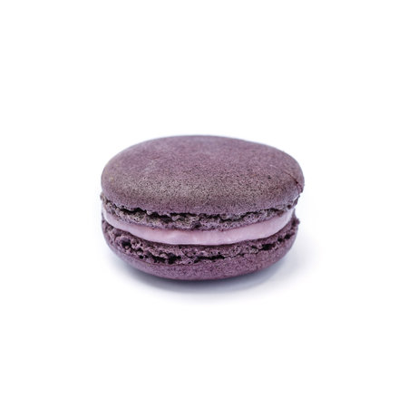 Macaron french dessert  isolated from white backgroundの写真素材