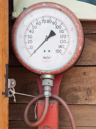 Old Pressure Gaugesの写真素材