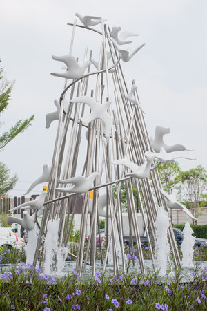 Bird sculptureの写真素材