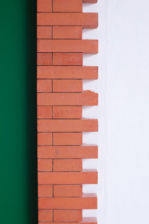 brick wall texture の写真素材