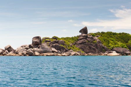 Similan islands, Thailand, Phuket の写真素材