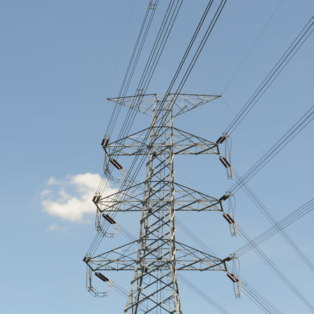high voltage post