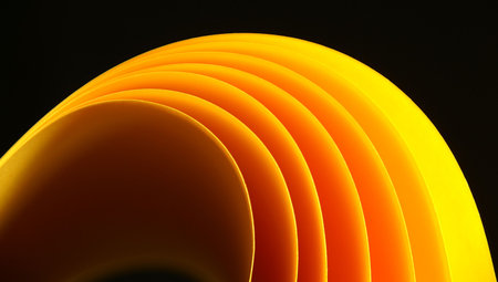 Waves - light and shadow composition IIの写真素材